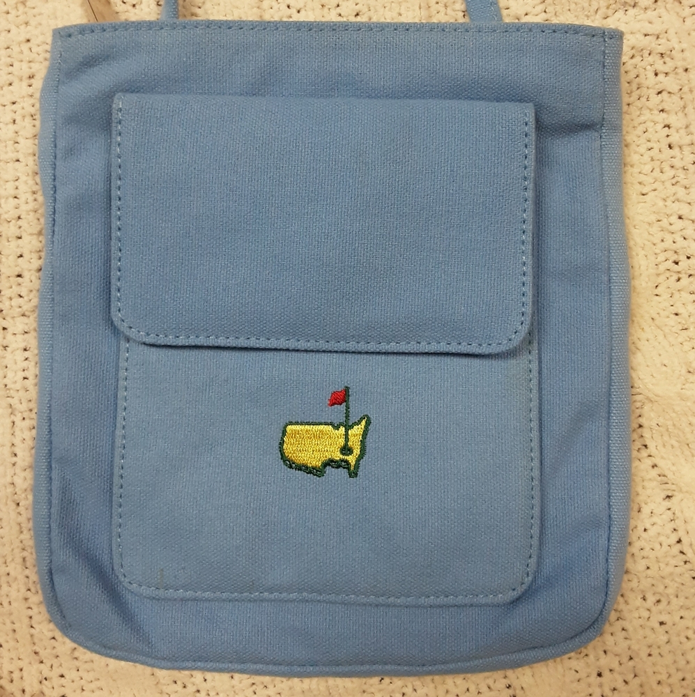 Master's Collection Blue Crossbody purse bag